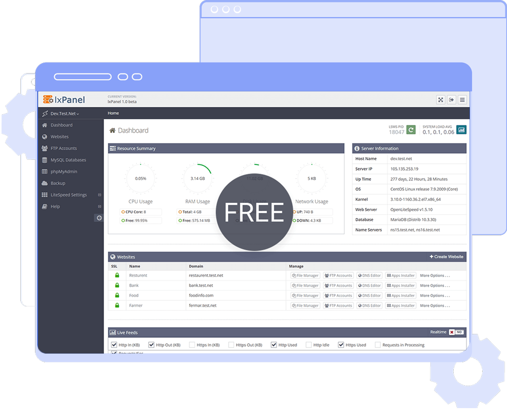 LxPanel VPS in Bangladesh