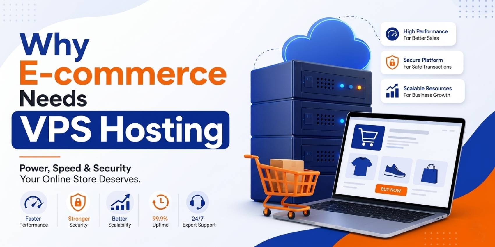 Why E-commerce Needs VPS Hosting